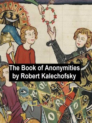 cover image of The Book of Anonymities